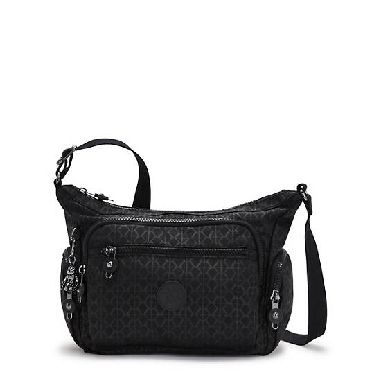 Kipling Gabbie Small Printed Crossbody Bags Signature Embossed | CA 1147XY